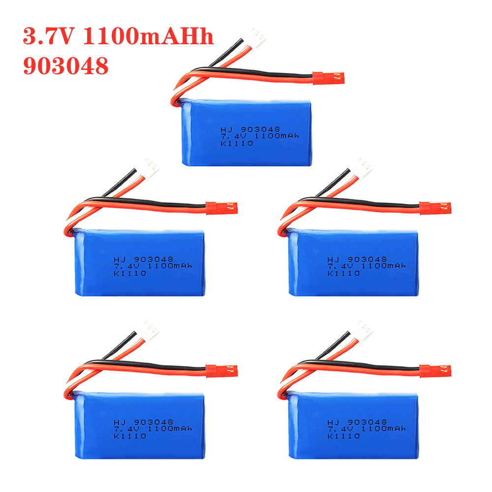1-5pcs 7.4V 1100mah 903048 LiP – обзор и цена Drone Charger