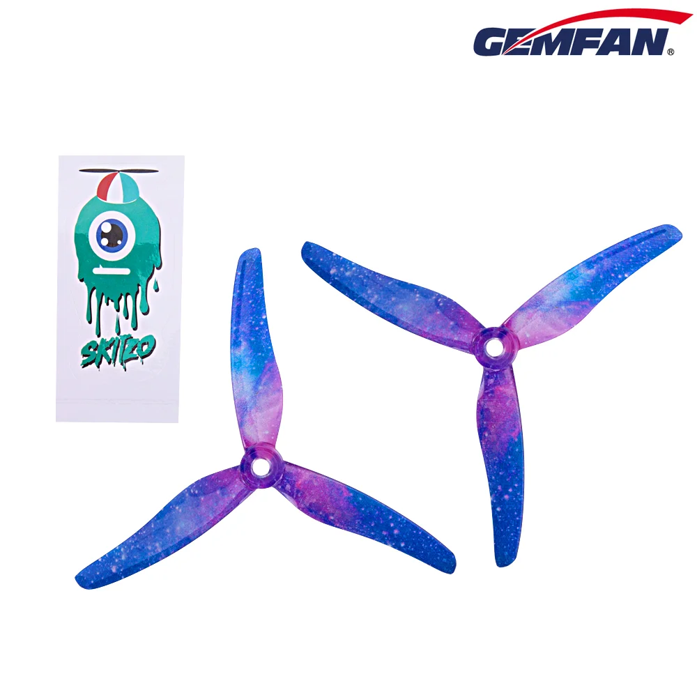 12Pairs Gemfan Hurricane 51433 – обзор и цена Drone Propeller