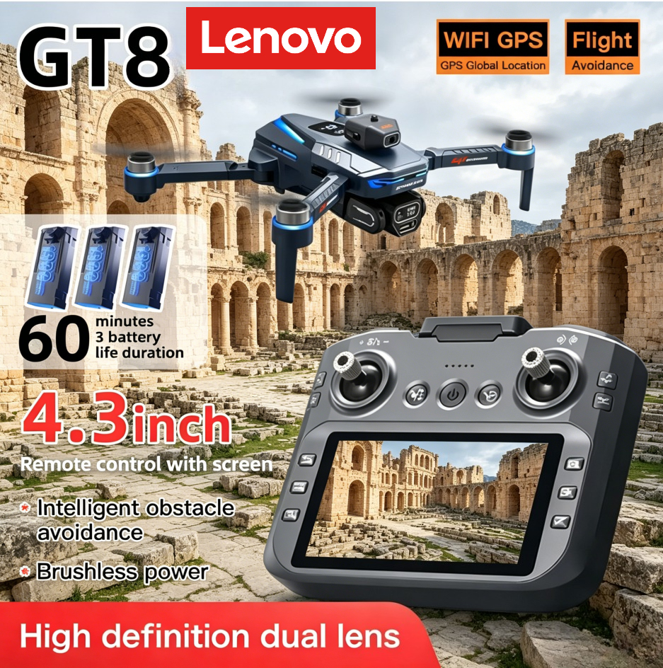 Lenovo GT8 RC Drone GPS 8K HD  – обзор и цена Drone Gps Mount