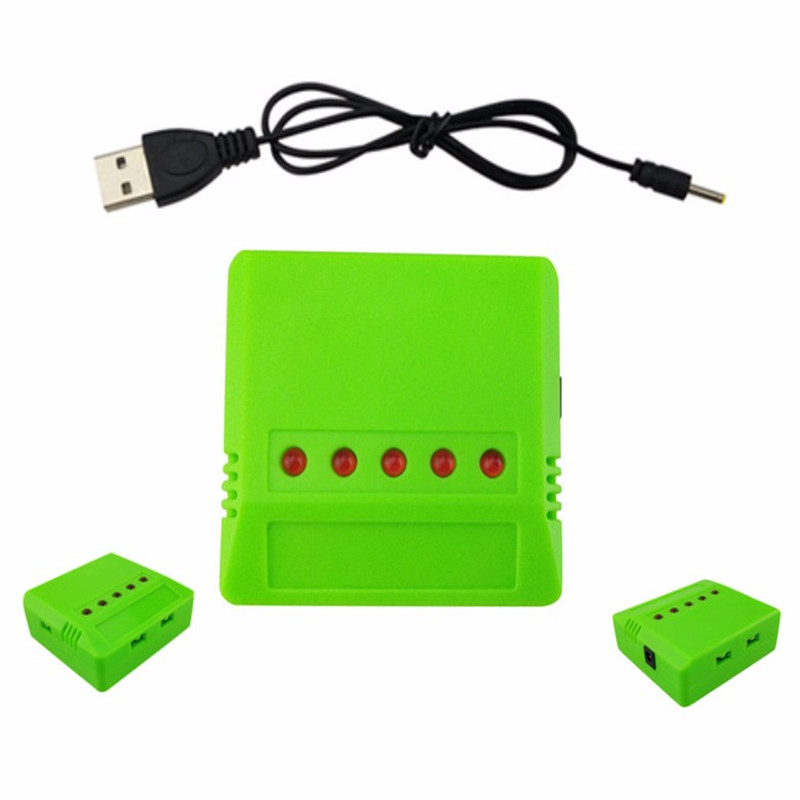 5PCS Cables And 1X 5 In 1 USB  – обзор и цена Drone Charger